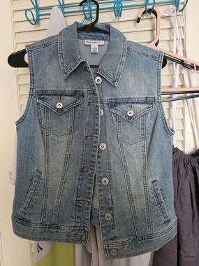 Style & Co. Light Blue Denim Jacket
